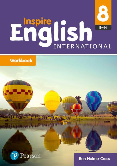 Vorderes Coverbild Inspire English International Year 8 Workbook