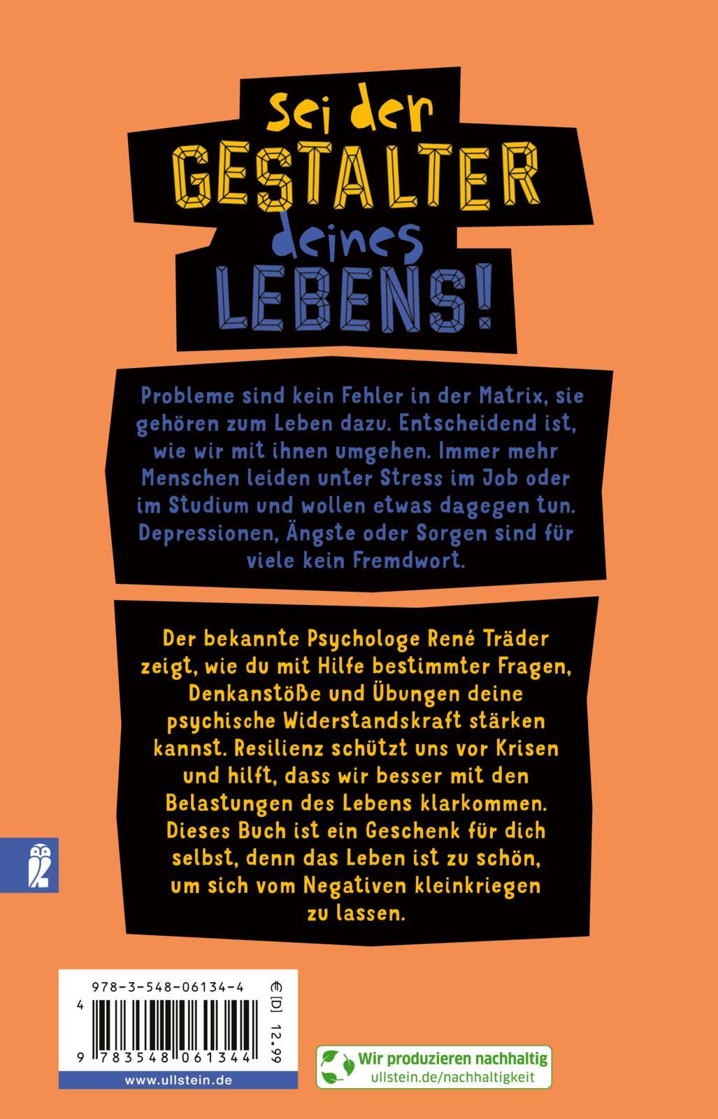 Rückseitencover Das Leben so: nein!  Ich so: doch!