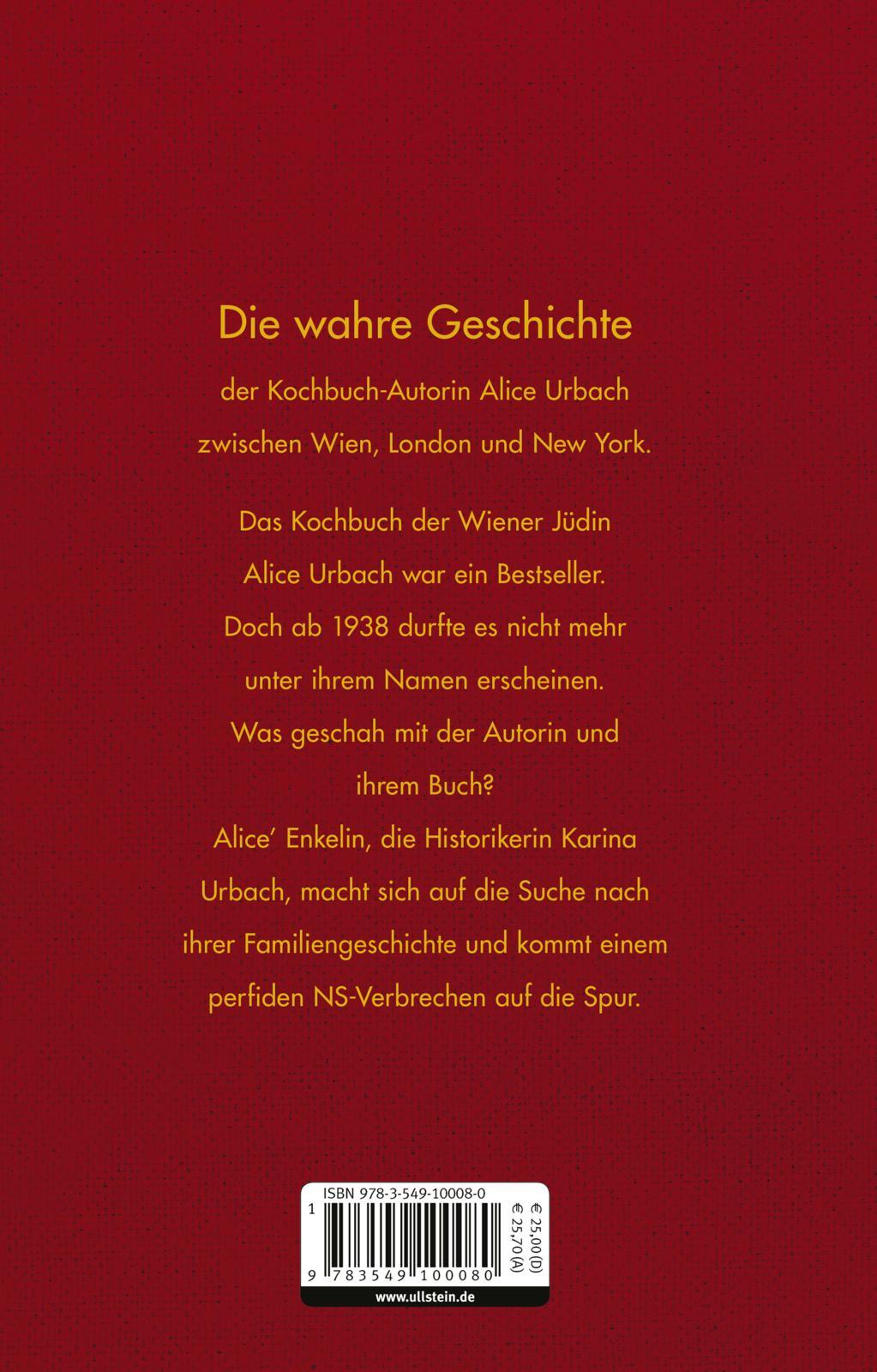 Rückseitencover Das Buch Alice