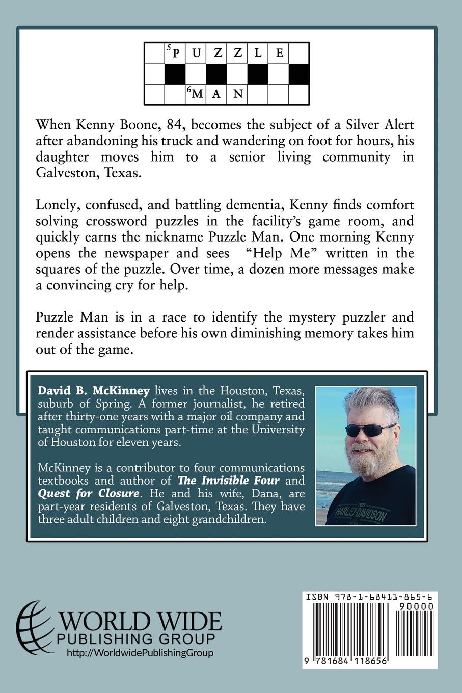 Rückseitencover Puzzle Man