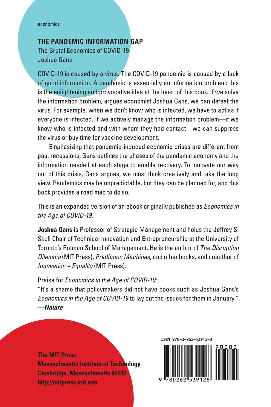 Rückseitencover The Pandemic Information Gap