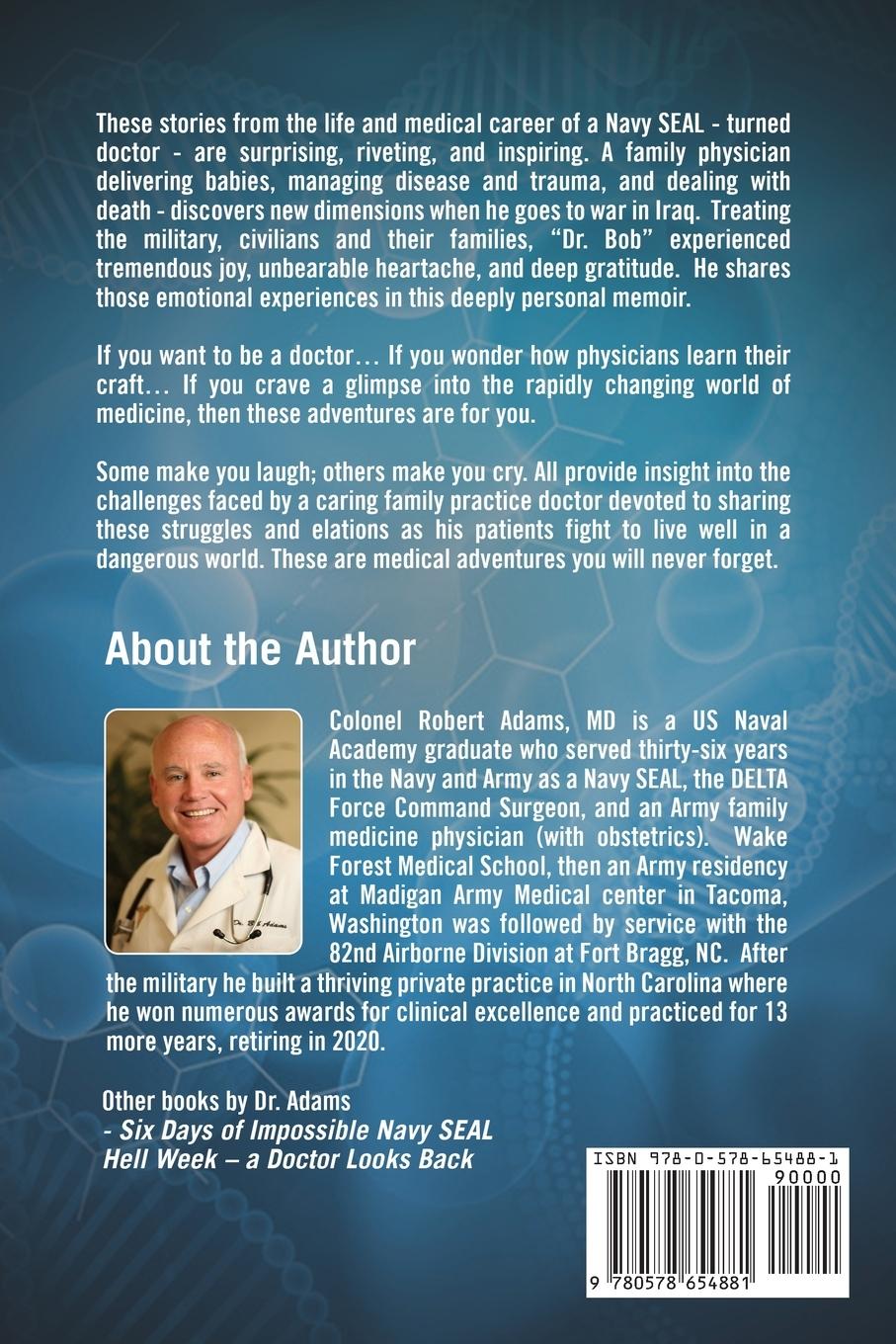 Rückseitencover Swords and Saints A Doctor's Journey