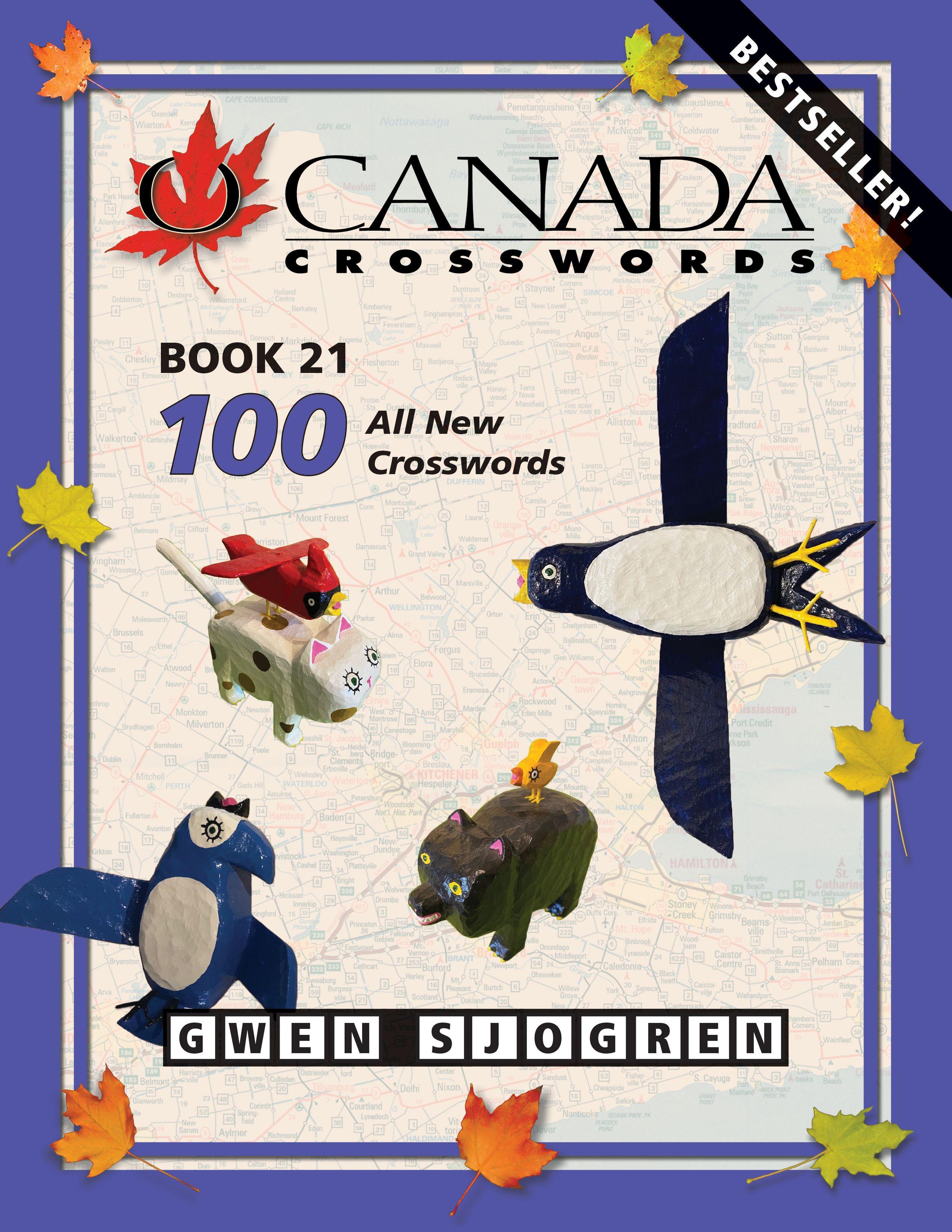 Vorderes Coverbild O Canada Crosswords Book 21