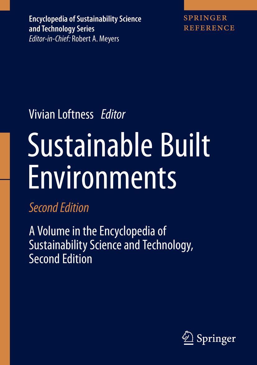 Vorderes Coverbild Sustainable Built Environments