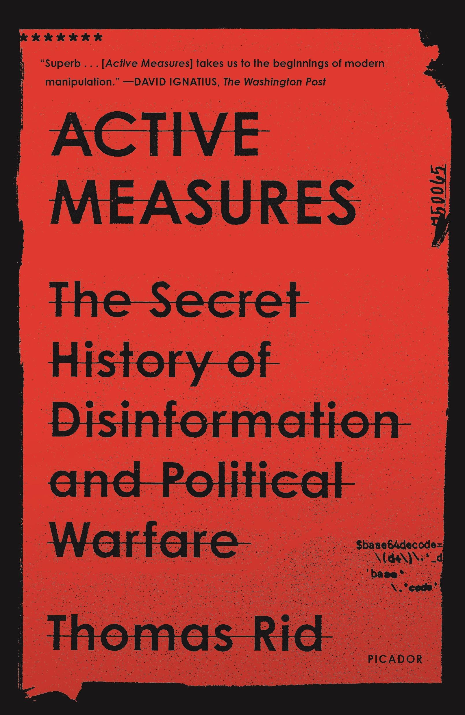 Vorderes Coverbild Active Measures