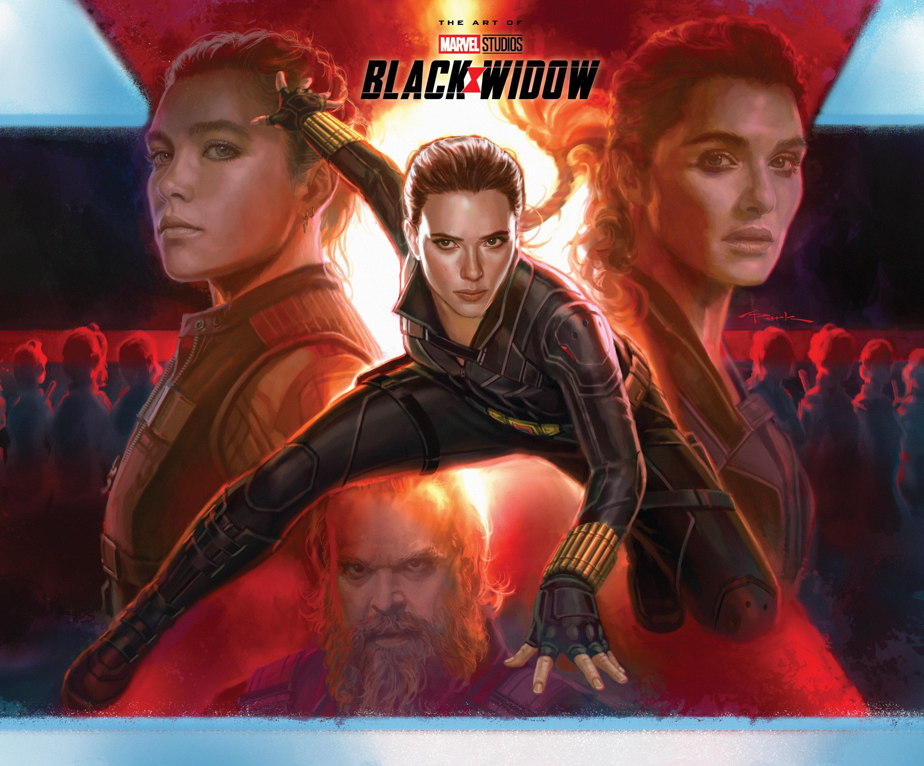 Vorderes Coverbild Marvel Studios' Black Widow: The Art of the Movie