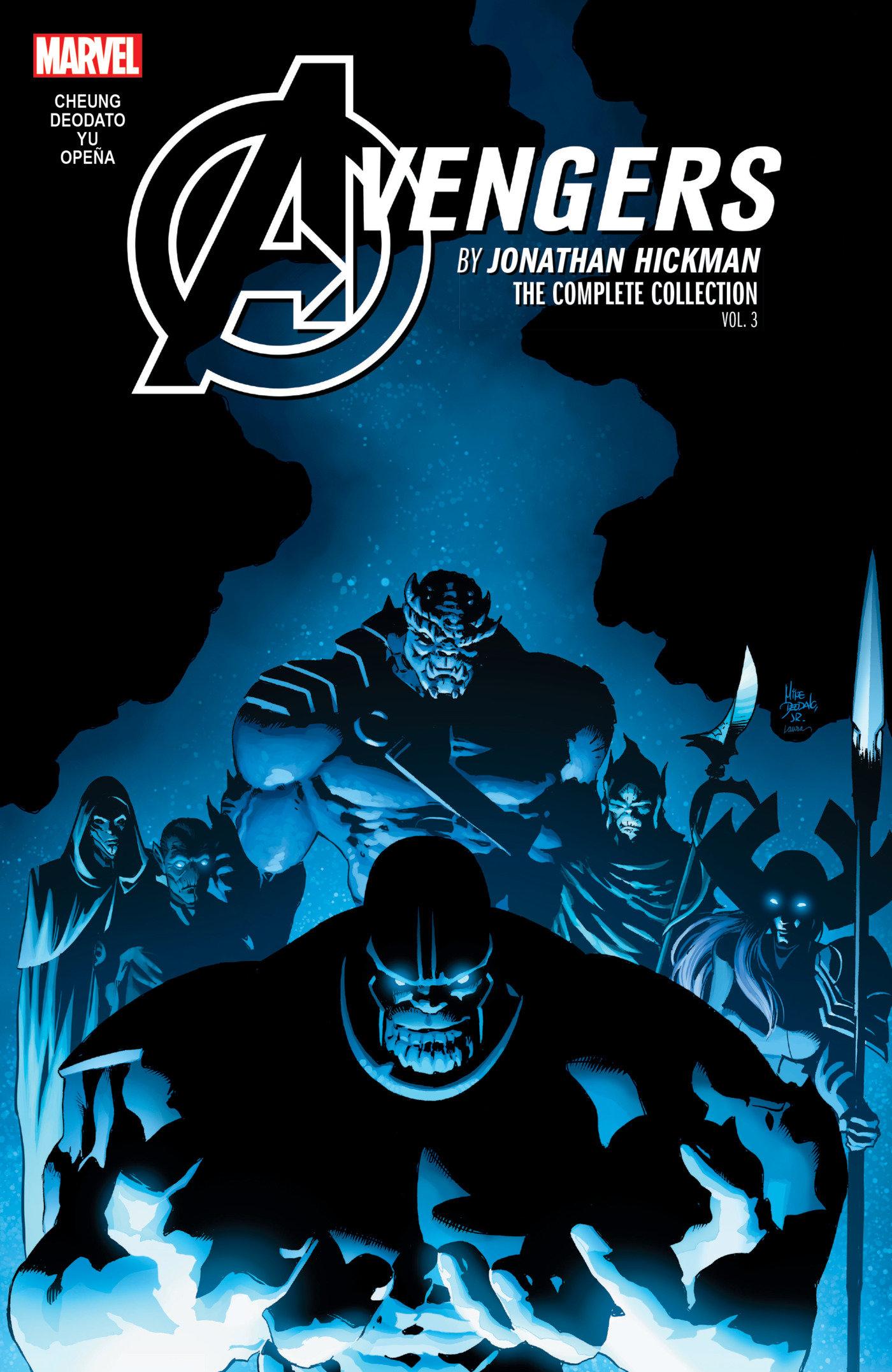 Vorderes Coverbild Avengers by Jonathan Hickman: The Complete Collection Vol. 3