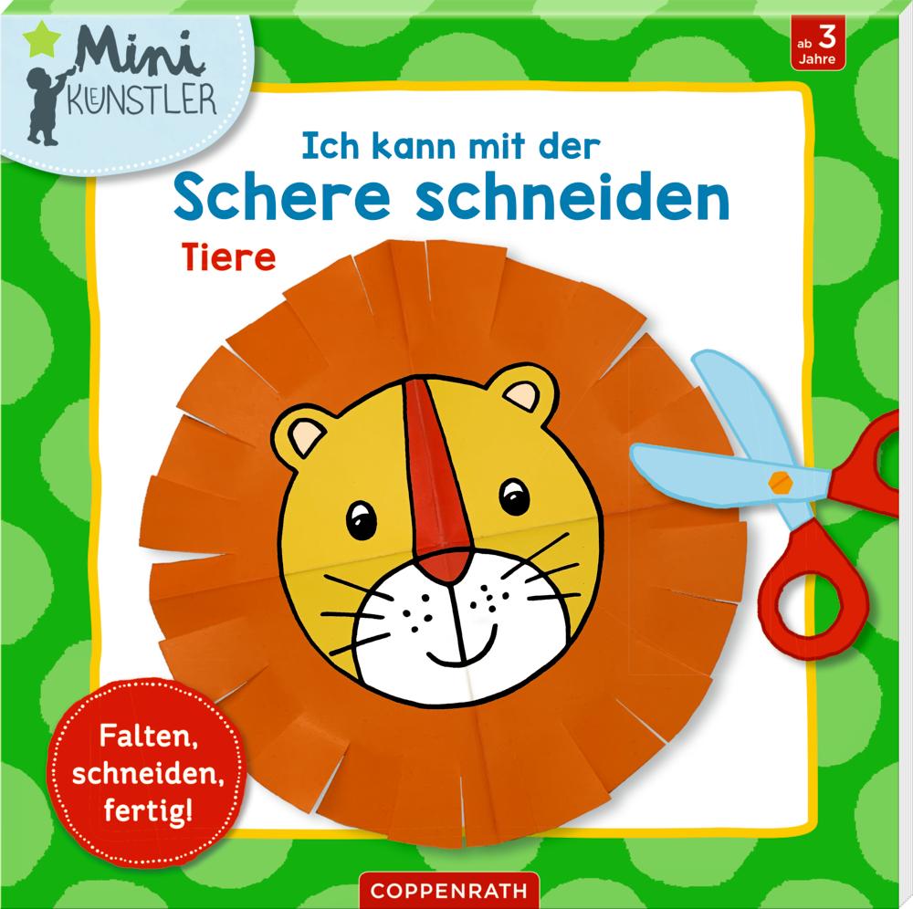 Vorderes Coverbild Ich kann mit der Schere schneiden: Tiere