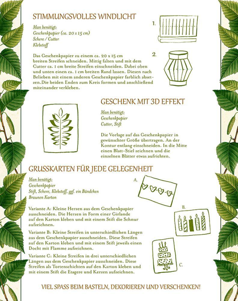 Beispielinhalt (Bild) Geschenkpapier-Buch - Schöner schenken (Sammlung Augustina)