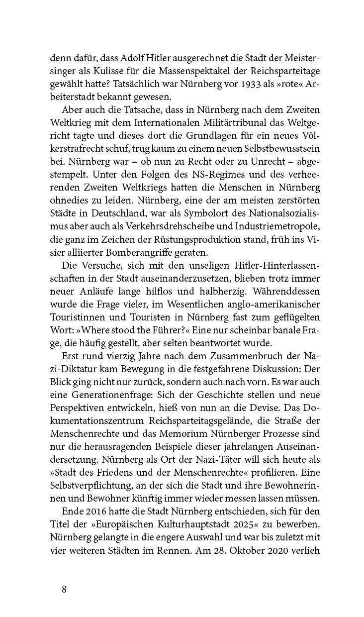 Beispielinhalt (Bild) Nürnberg und die Spuren des Nationalsozialismus