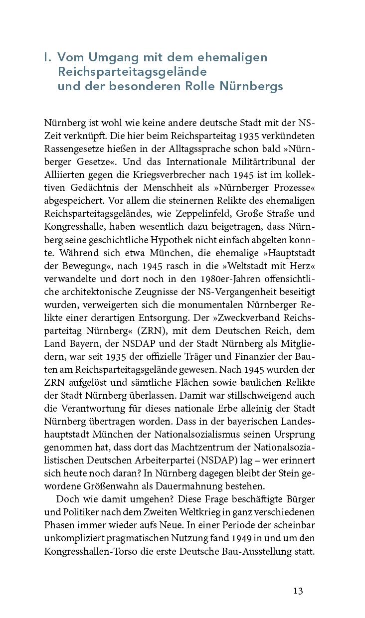 Beispielinhalt (Bild) Nürnberg und die Spuren des Nationalsozialismus