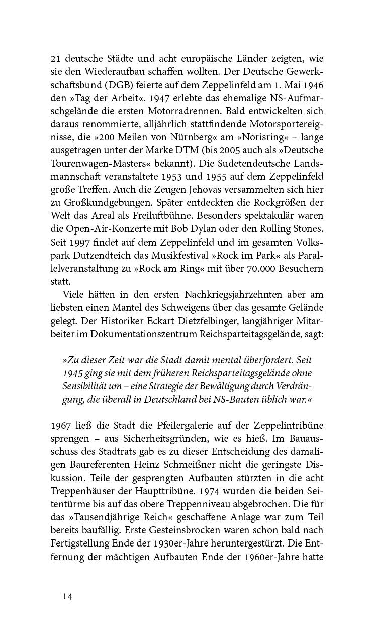 Beispielinhalt (Bild) Nürnberg und die Spuren des Nationalsozialismus