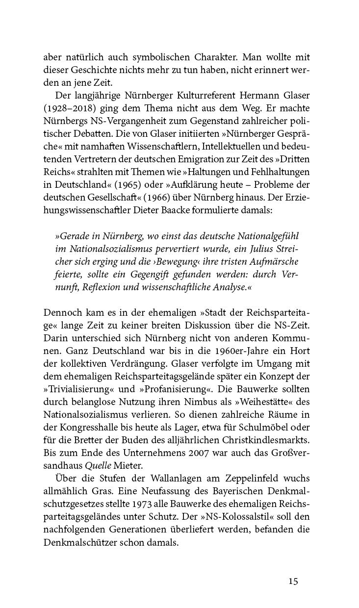 Beispielinhalt (Bild) Nürnberg und die Spuren des Nationalsozialismus