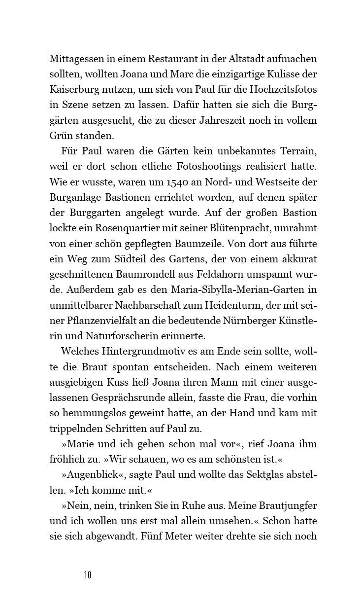 Beispielinhalt (Bild) Die kopflose Braut