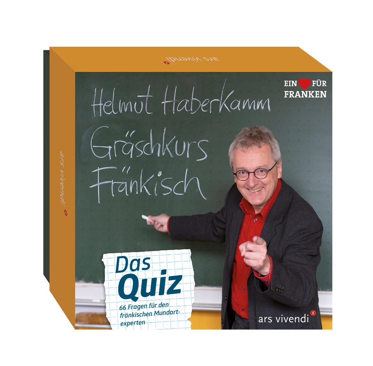Vorderes Coverbild Gräschkurs Fränkisch - Das Quiz