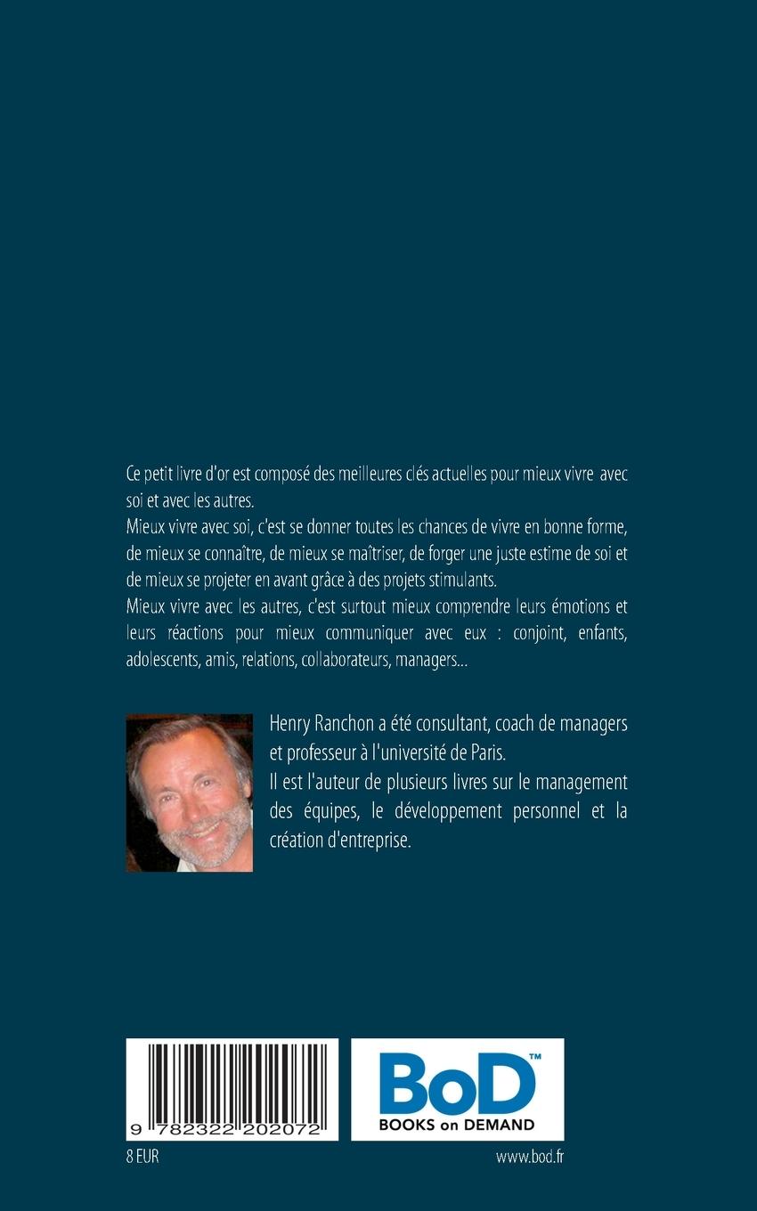 Rückseitencover Petit livre d'or du mieux vivre