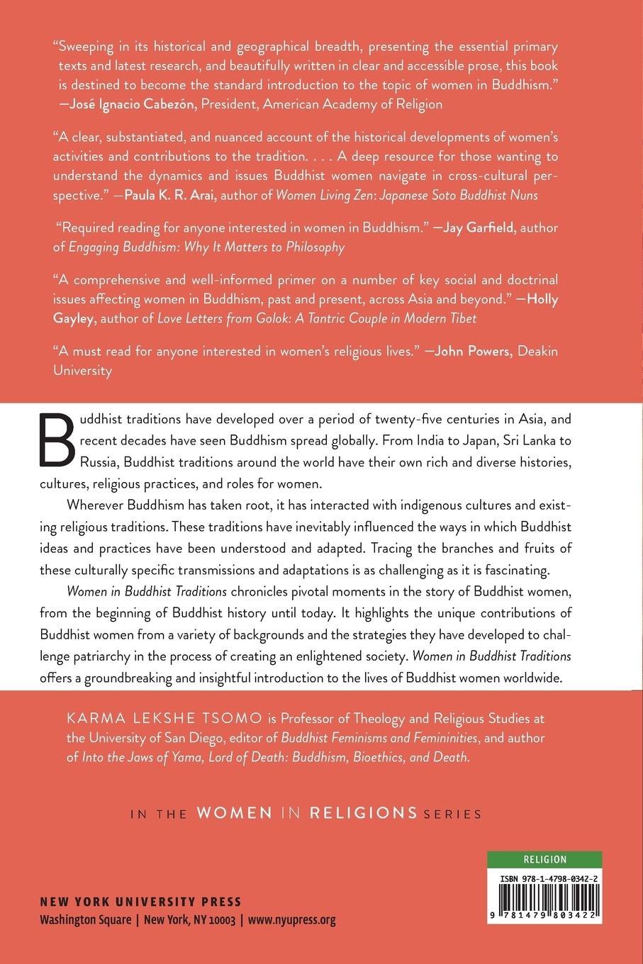 Rückseitencover Women in Buddhist Traditions