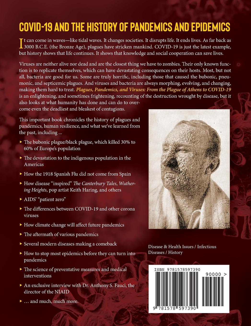 Rückseitencover Plagues, Pandemics and Viruses