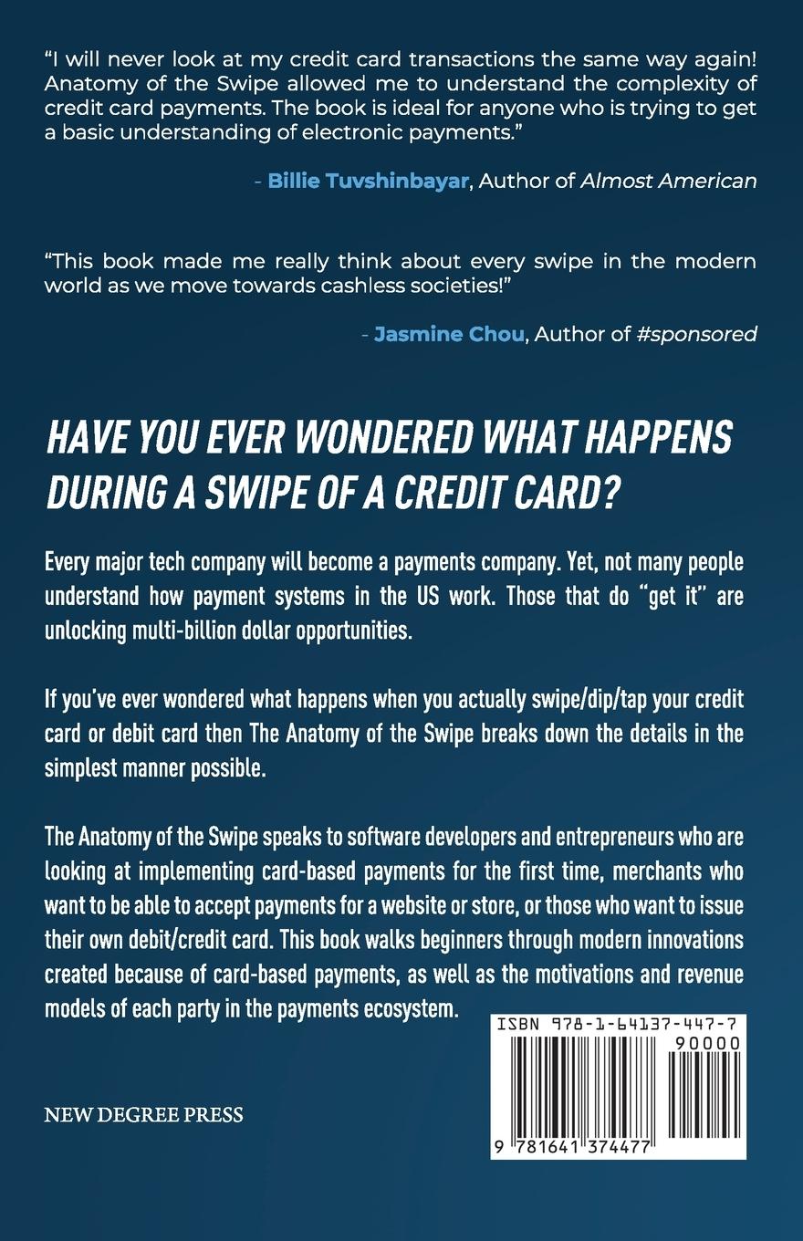 Rückseitencover The Anatomy of the Swipe: Making Money Move