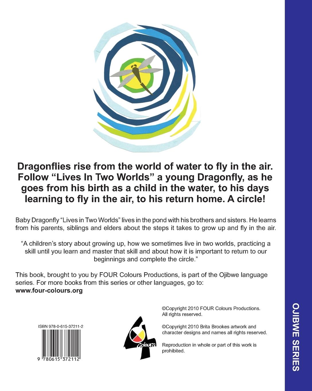 Rückseitencover The Dragonfly Who Flies in Circles