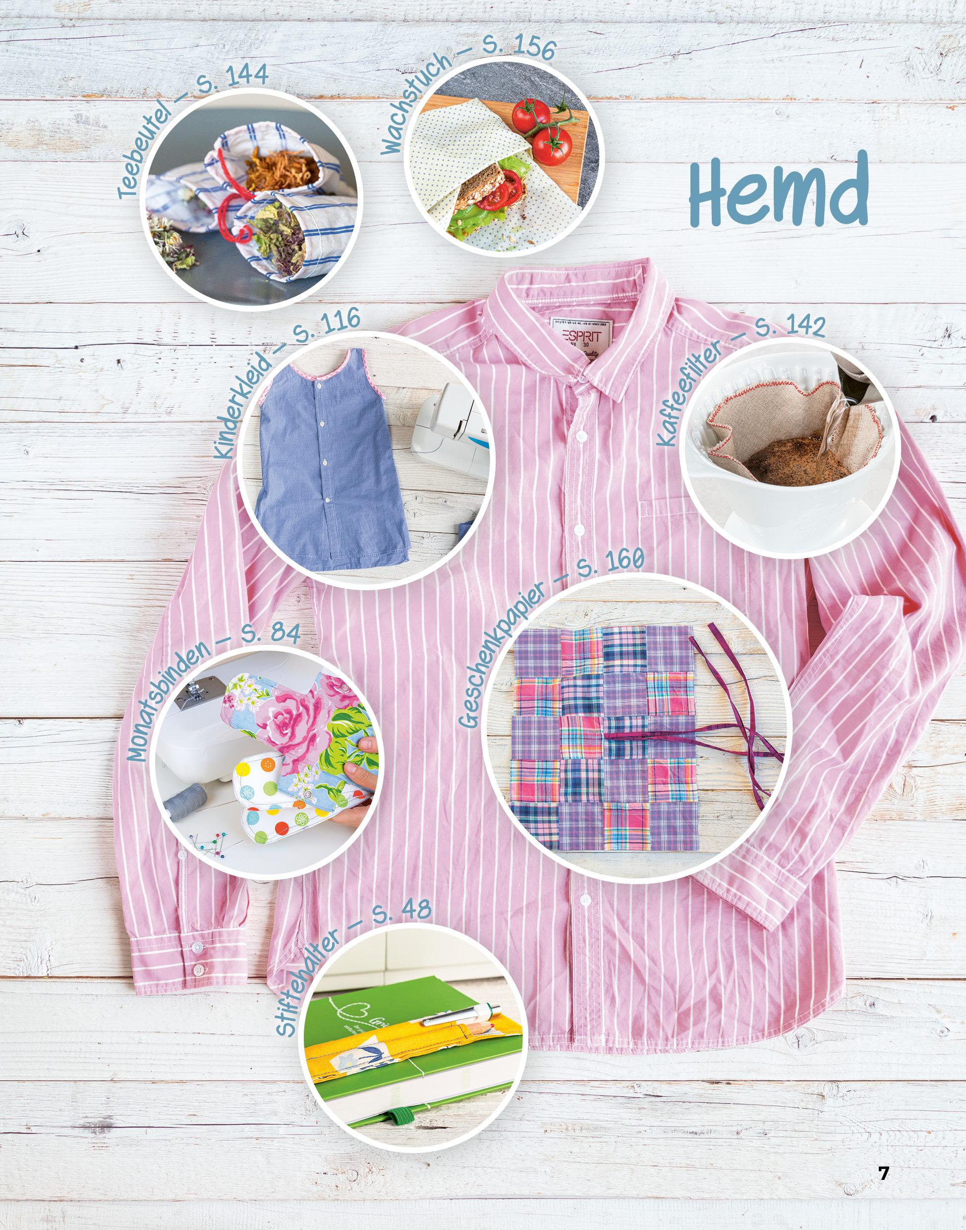 Beispielinhalt (Bild) Neue Dinge aus alten Stoffen