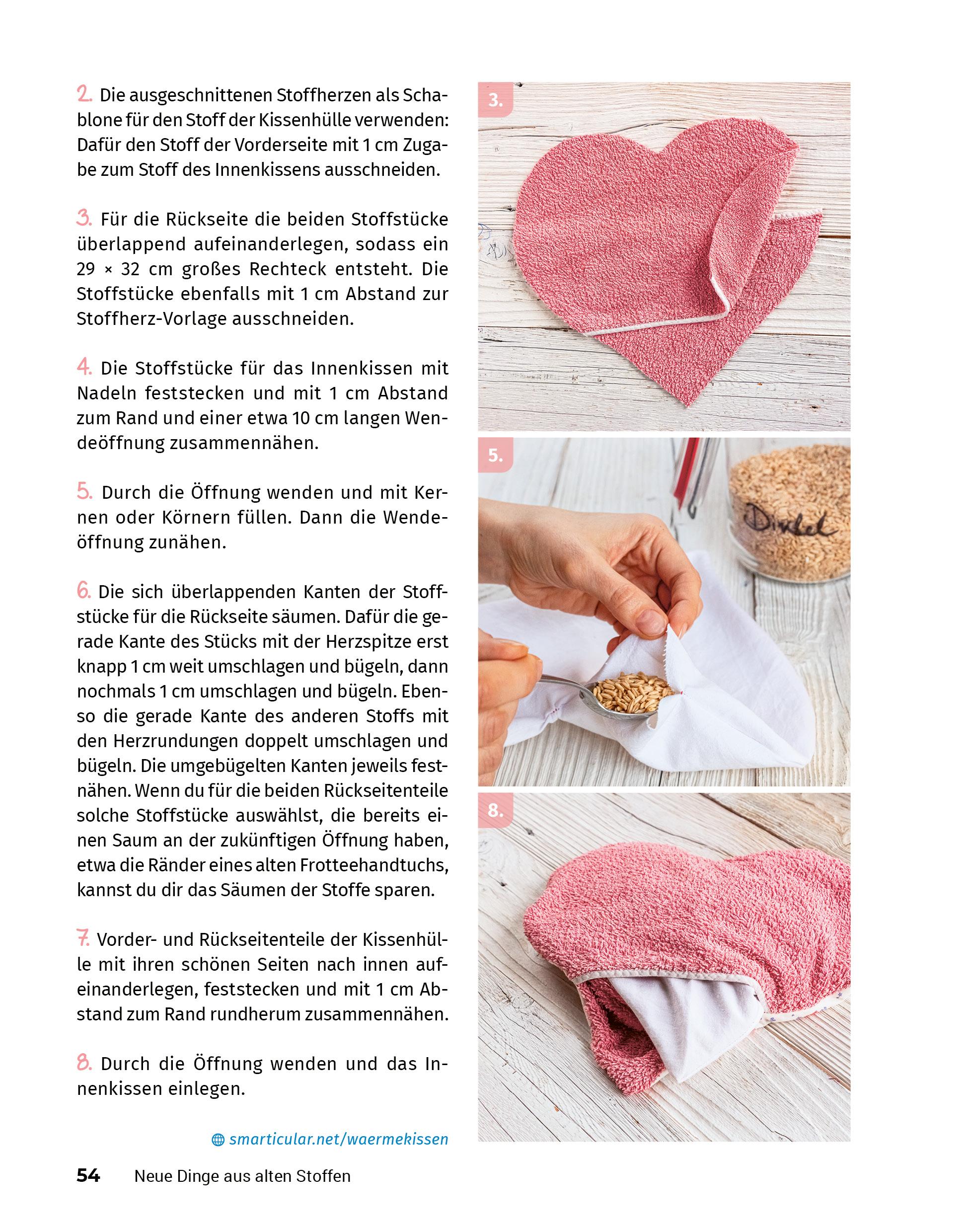 Beispielinhalt (Bild) Neue Dinge aus alten Stoffen