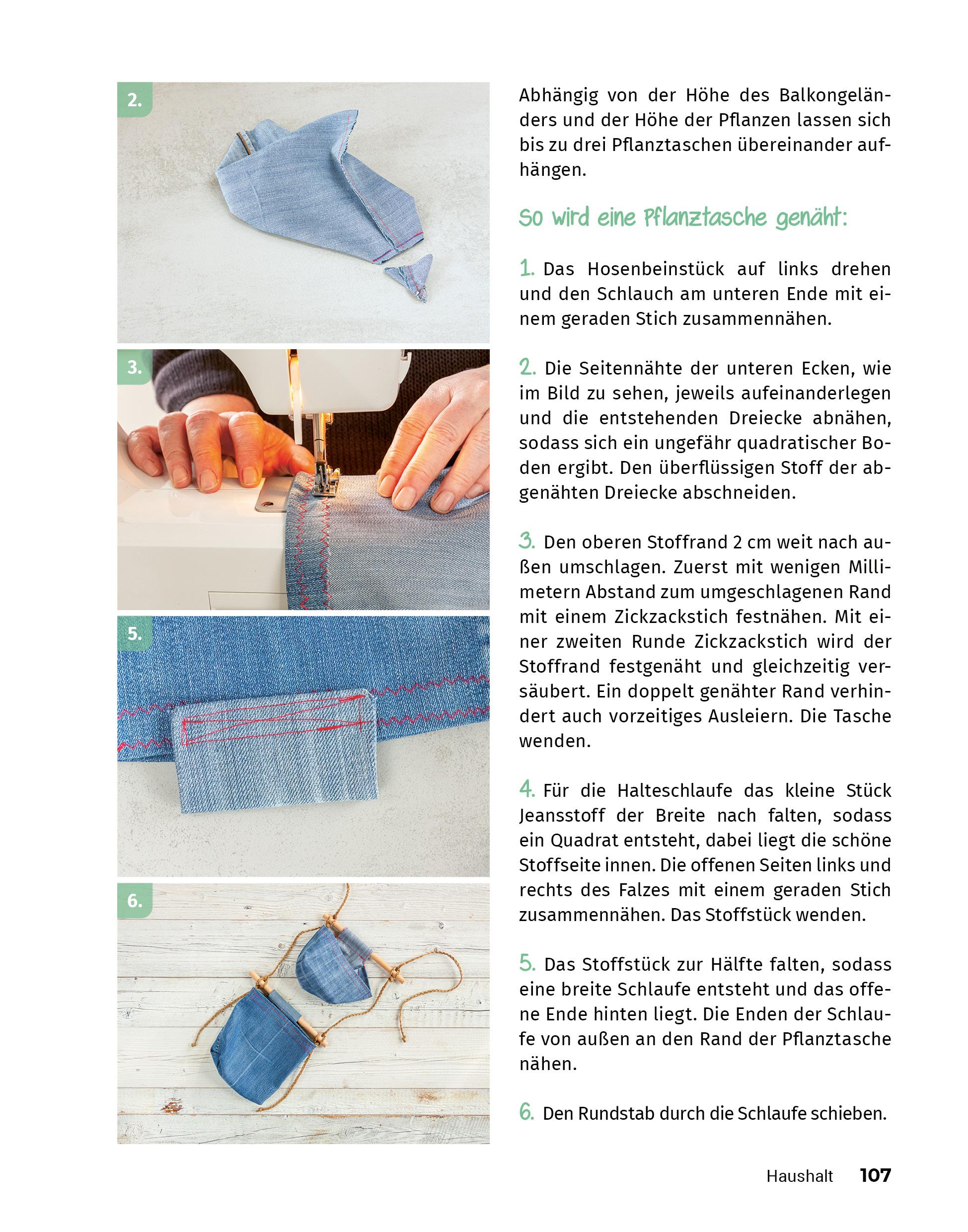 Beispielinhalt (Bild) Neue Dinge aus alten Stoffen