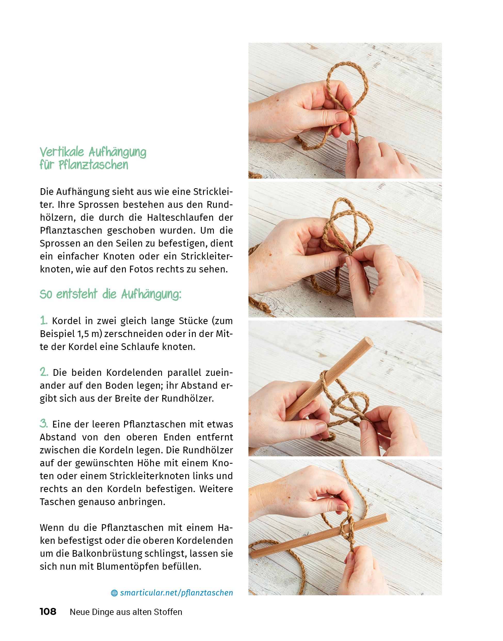 Beispielinhalt (Bild) Neue Dinge aus alten Stoffen