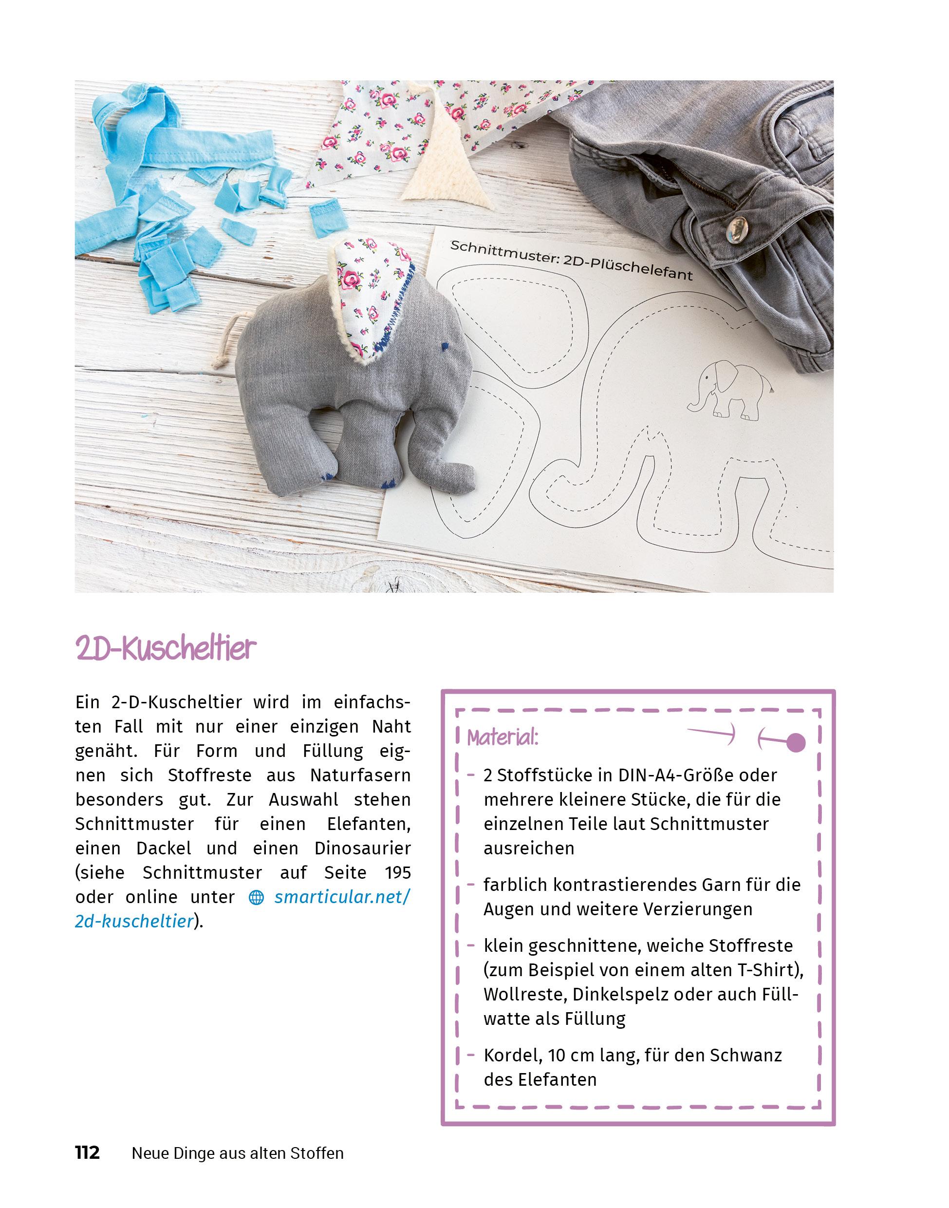 Beispielinhalt (Bild) Neue Dinge aus alten Stoffen