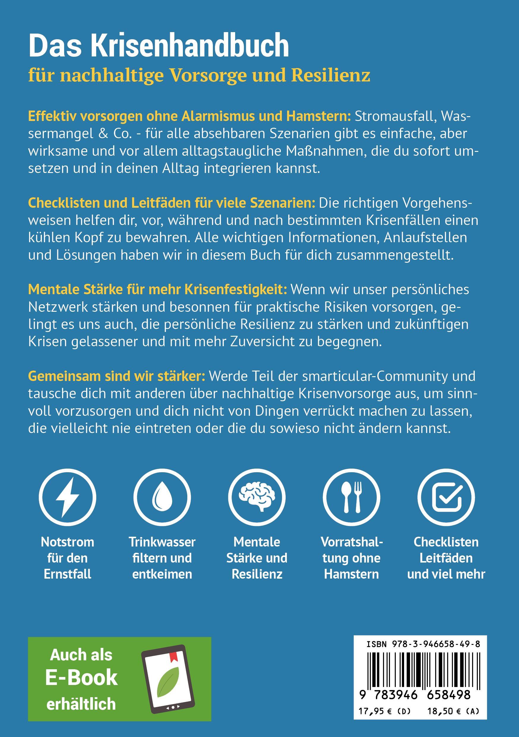 Rückseitencover Das Krisenhandbuch