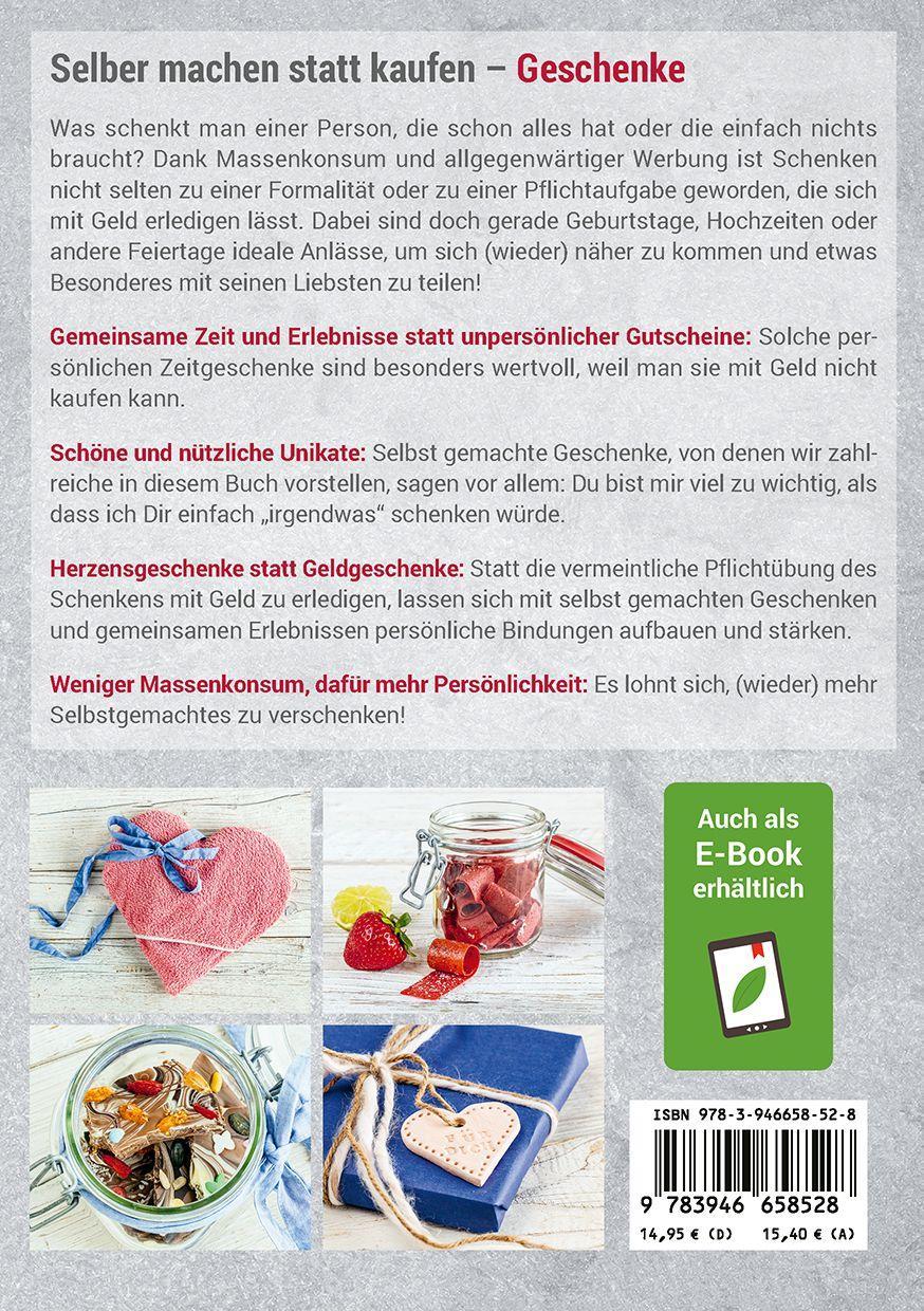 Beispielinhalt (Bild) Selber machen statt kaufen - Geschenke