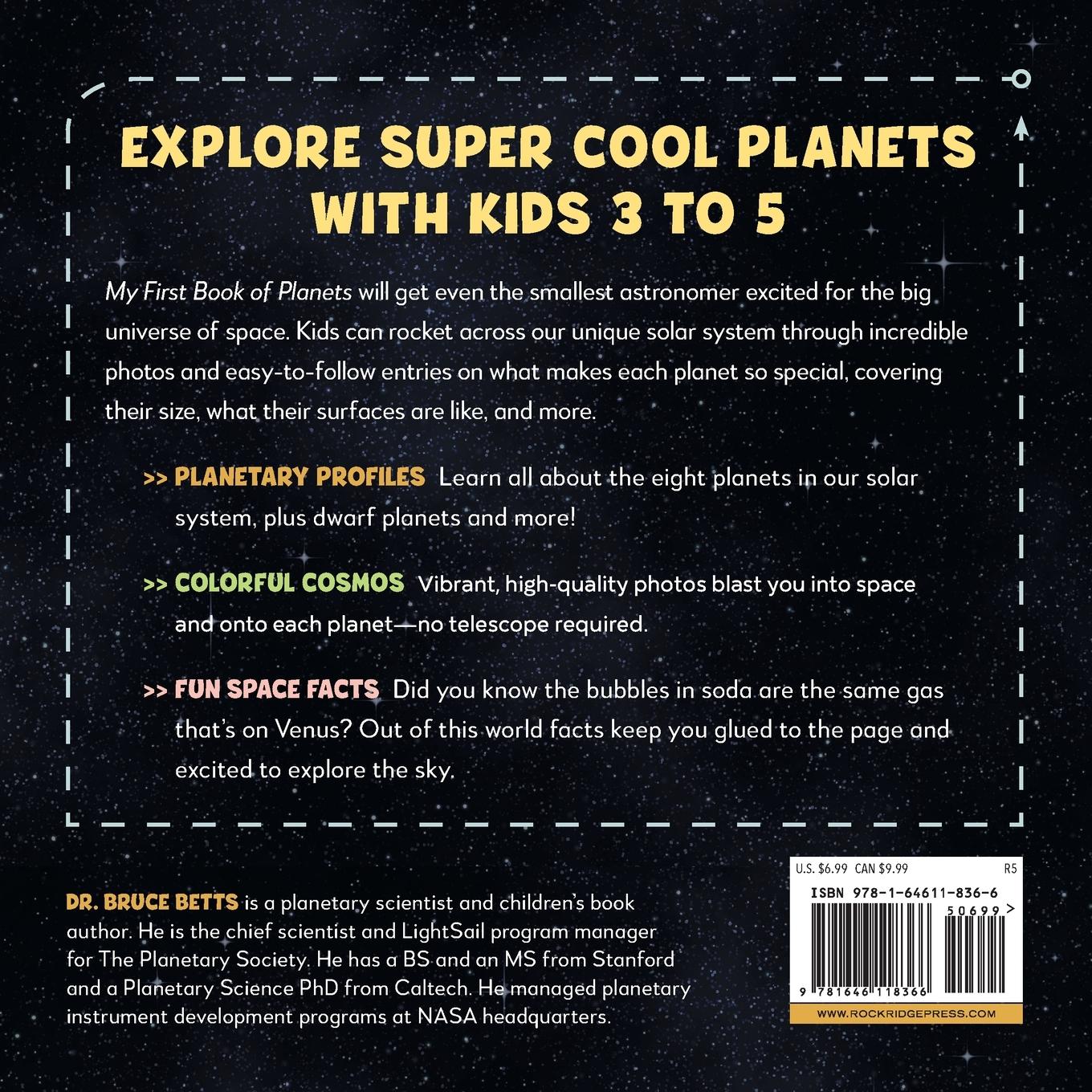 Rückseitencover My First Book of Planets