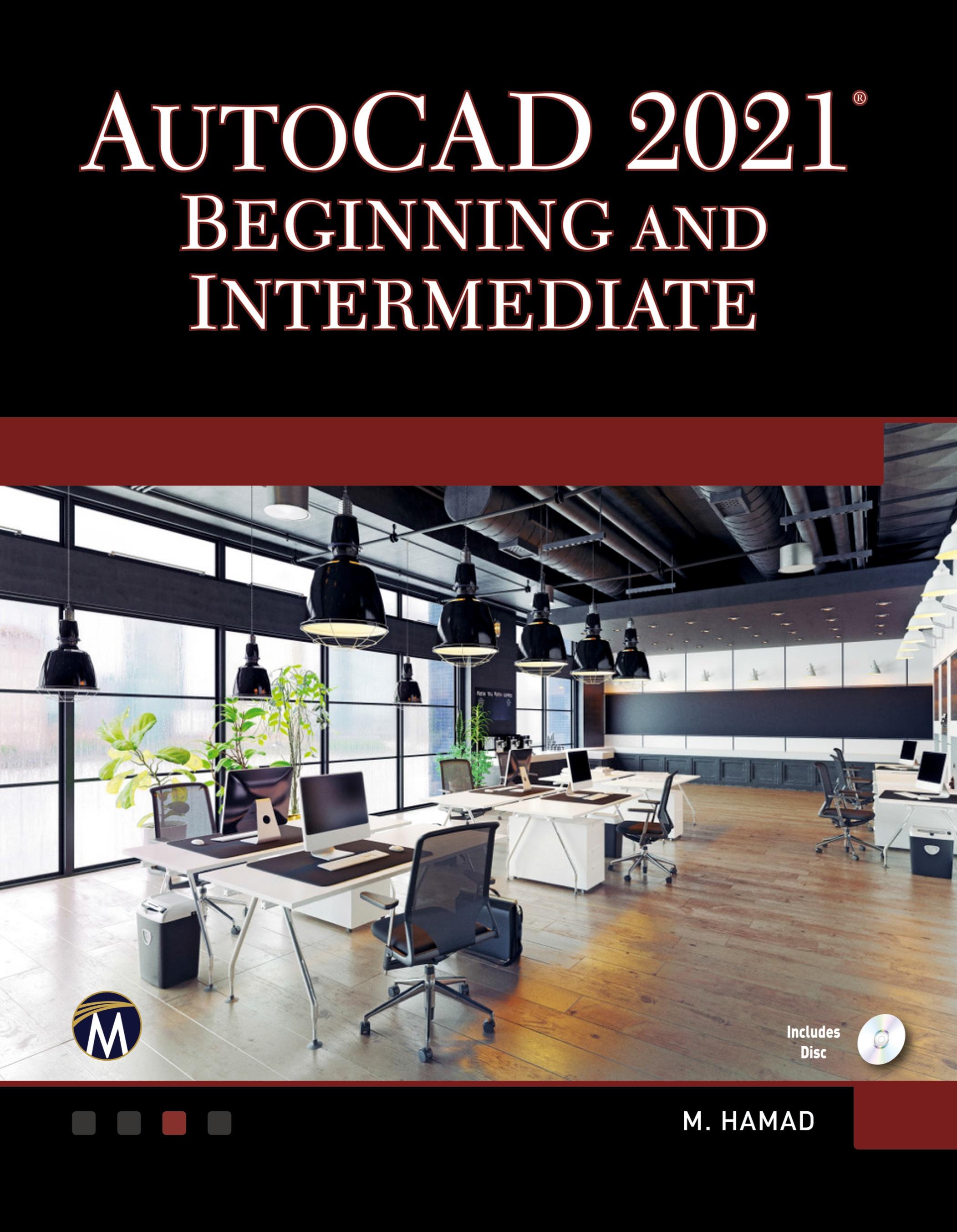 Vorderes Coverbild AutoCAD 2021 Beginning and Intermediate