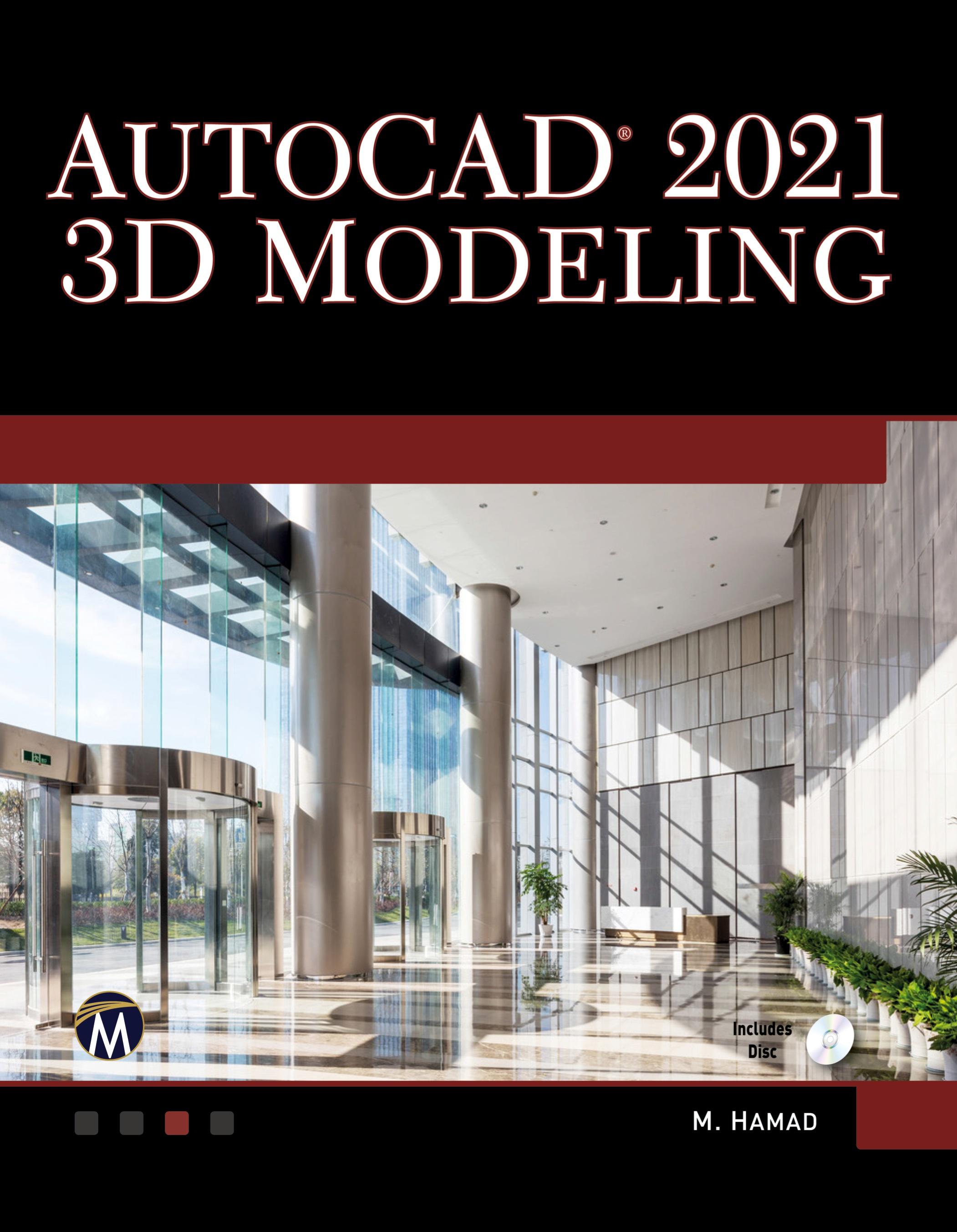 Vorderes Coverbild AutoCAD 2021 3D Modelling