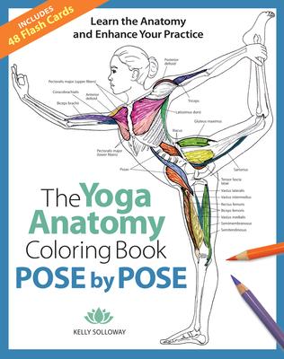 Vorderes Coverbild The Yoga Anatomy Coloring Book: Pose by Pose