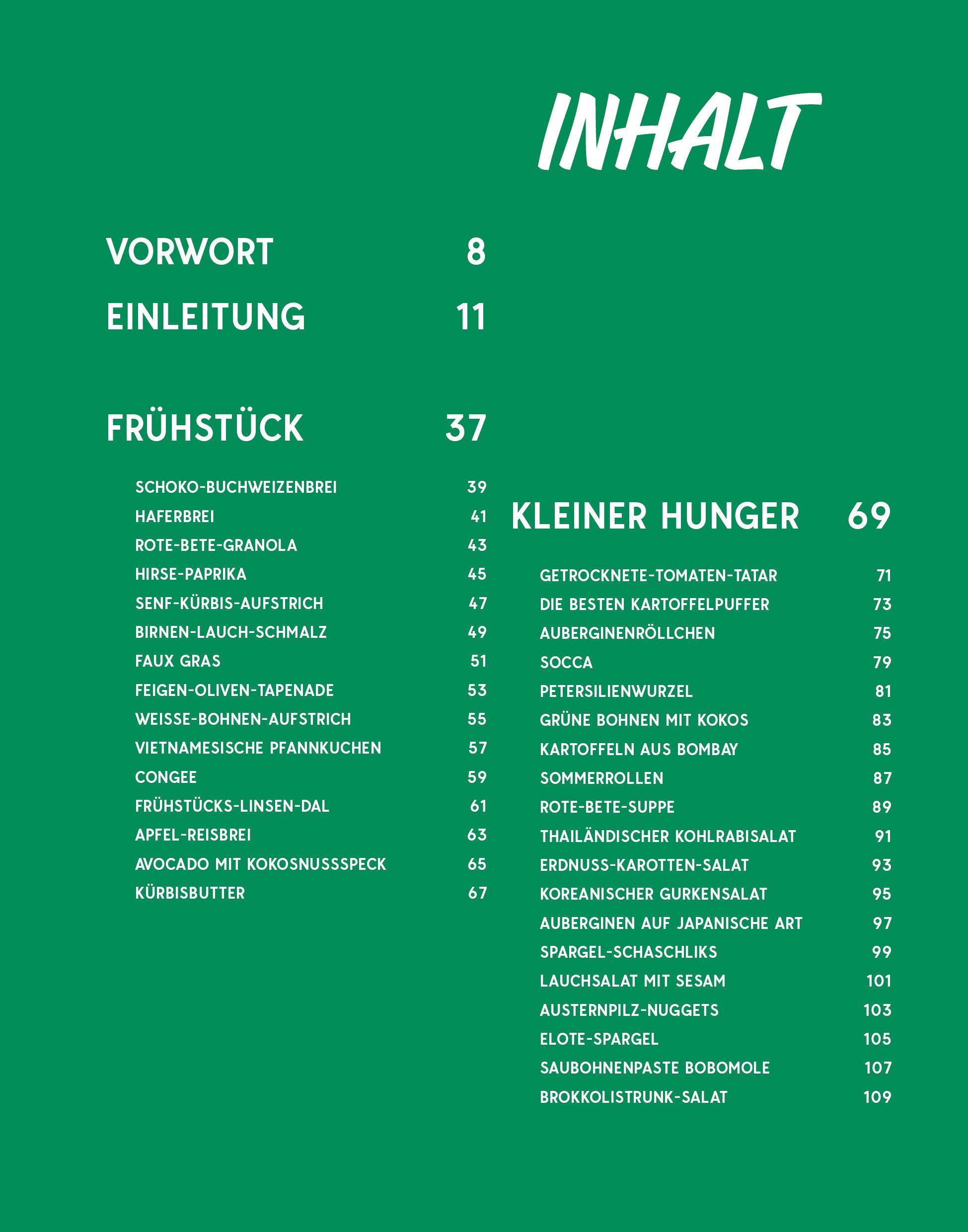 Beispielinhalt (Bild) Zufällig vegan - International