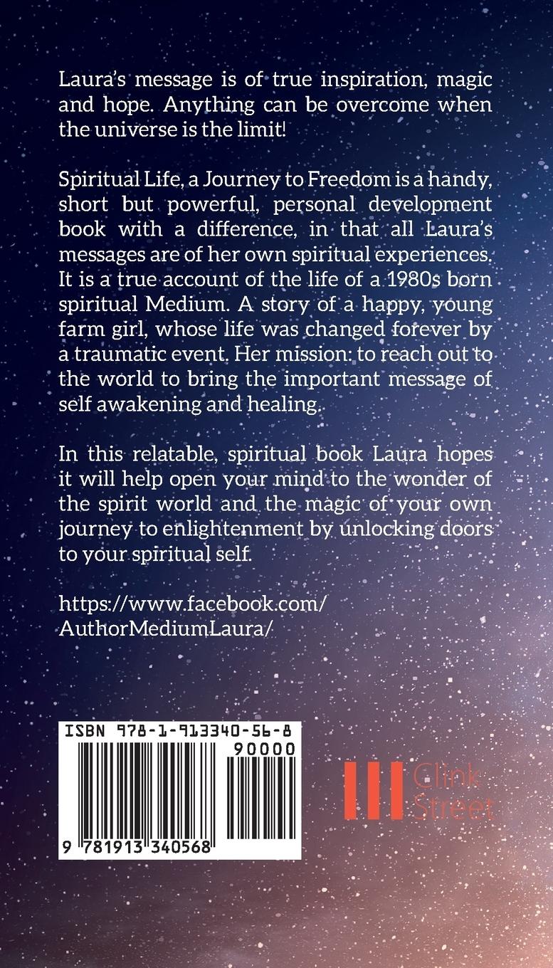 Rückseitencover Spiritual Life, a Journey to Freedom: A True Account of a Working Medium