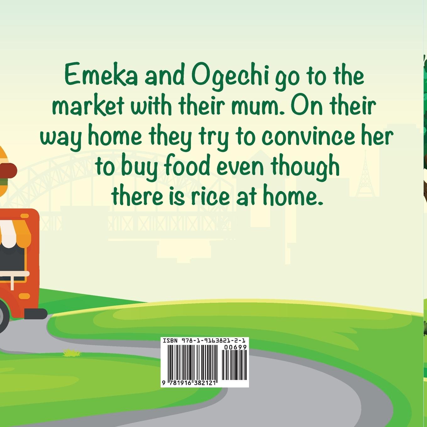 Rückseitencover There's Rice At Home (Igbo)