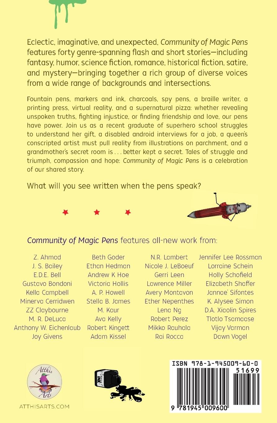 Rückseitencover Community of Magic Pens