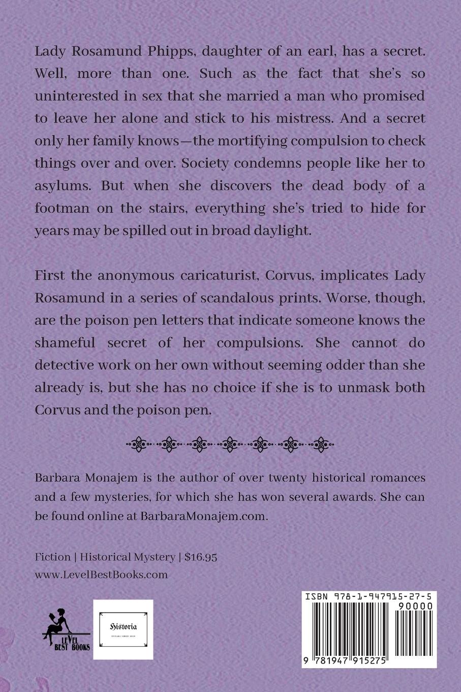 Rückseitencover Lady Rosamund and the Poison Pen