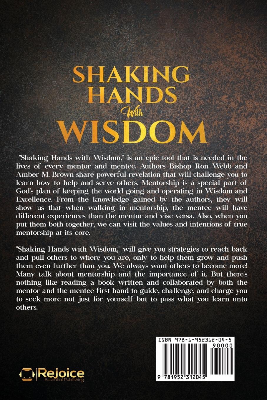 Rückseitencover Shaking Hands with Wisdom