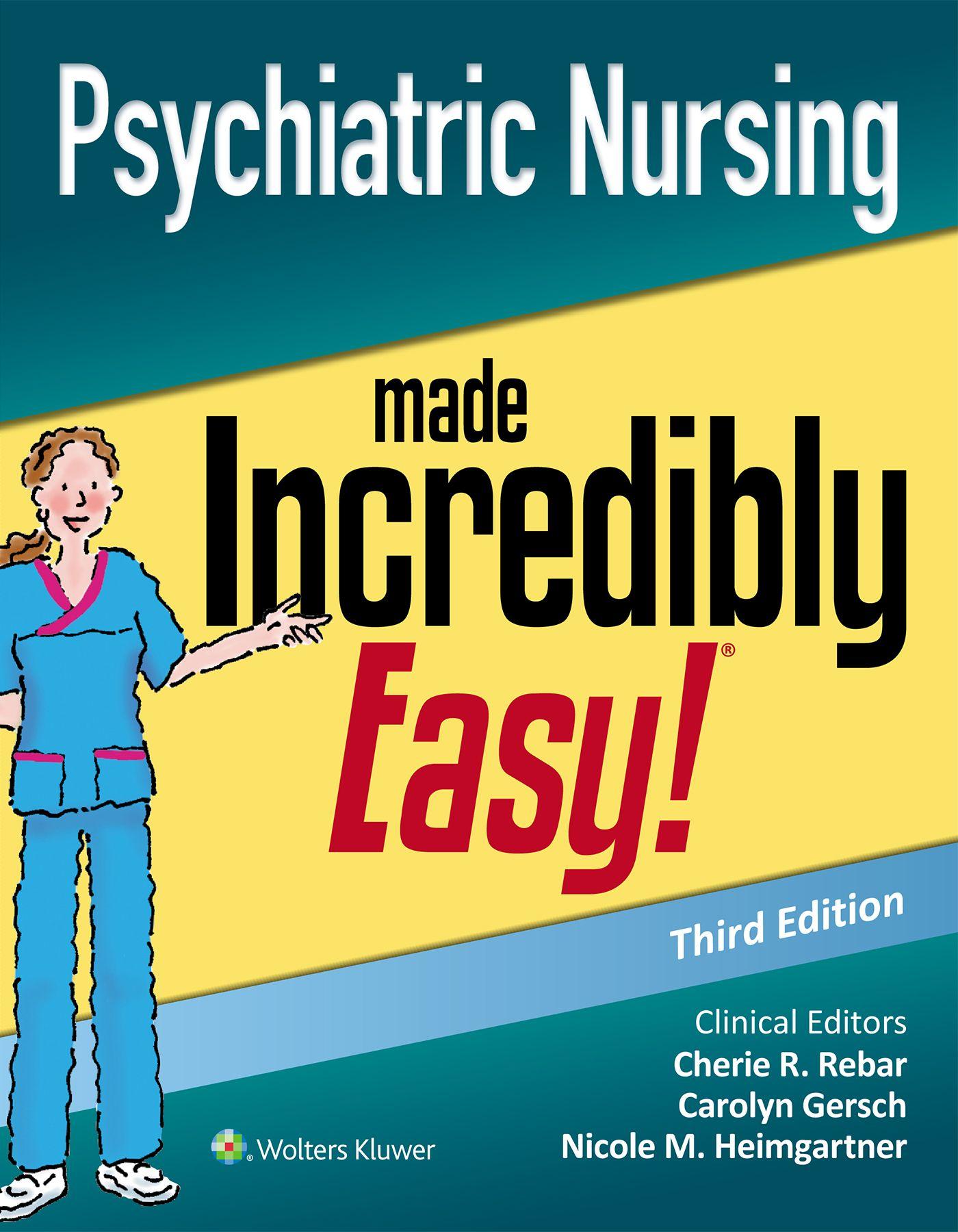 Vorderes Coverbild Psychiatric Nursing Made Incredibly Easy