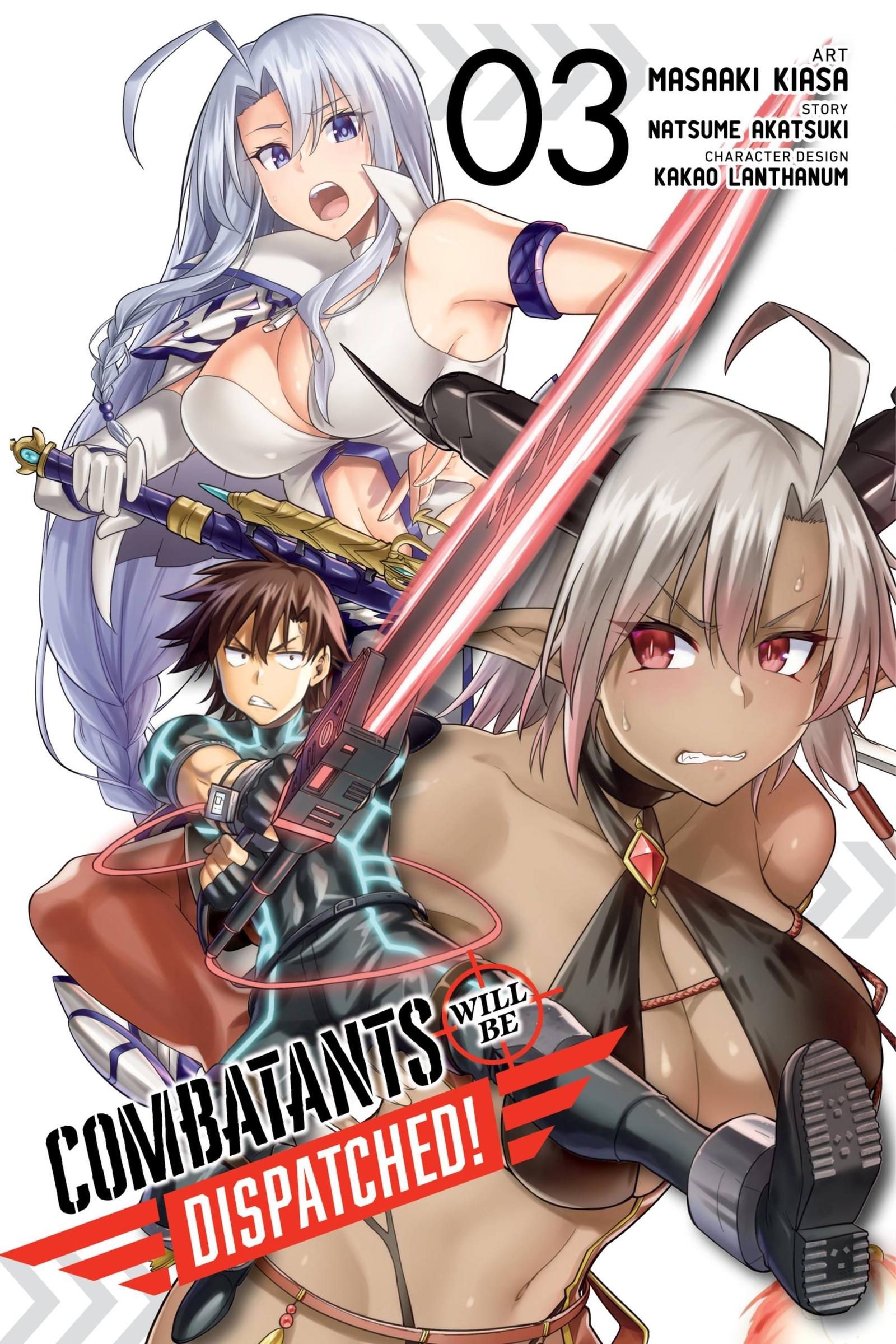 Vorderes Coverbild Combatants Will Be Dispatched!, Vol. 3 (Manga)
