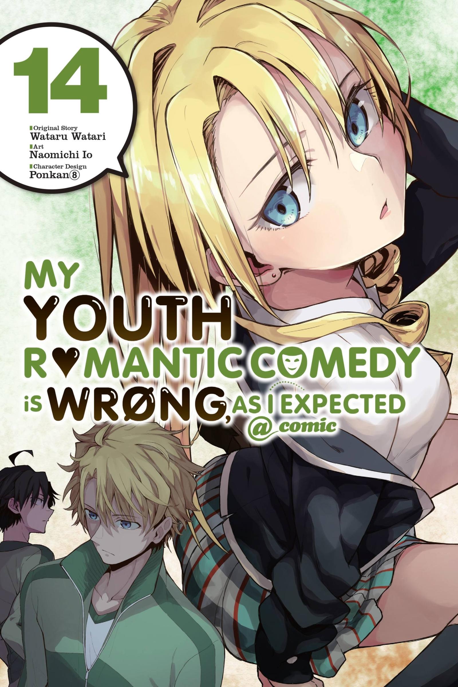 Vorderes Coverbild My Youth Romantic Comedy Is Wrong, as I Expected @ Comic, Vol. 14 (Manga)