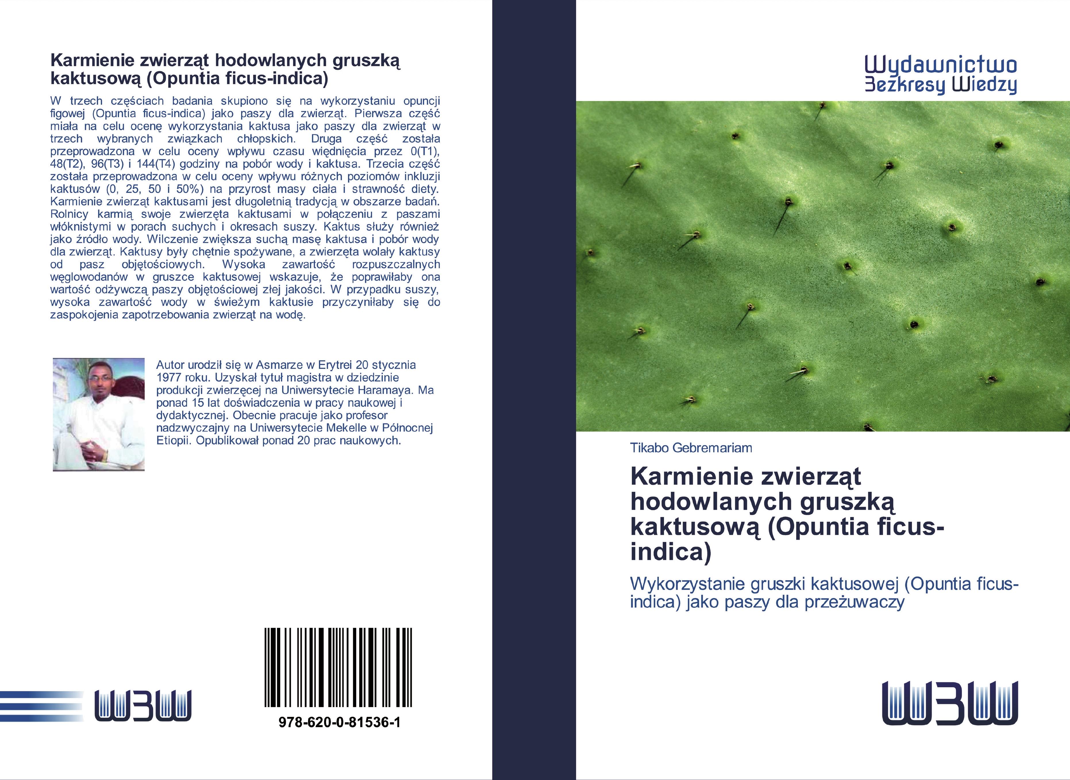 Vorderes Coverbild Karmienie zwierz¿t hodowlanych gruszk¿ kaktusow¿ (Opuntia ficus-indica)