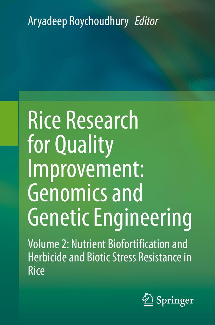 Vorderes Coverbild Rice Research for Quality Improvement: Genomics and Genetic Engineering