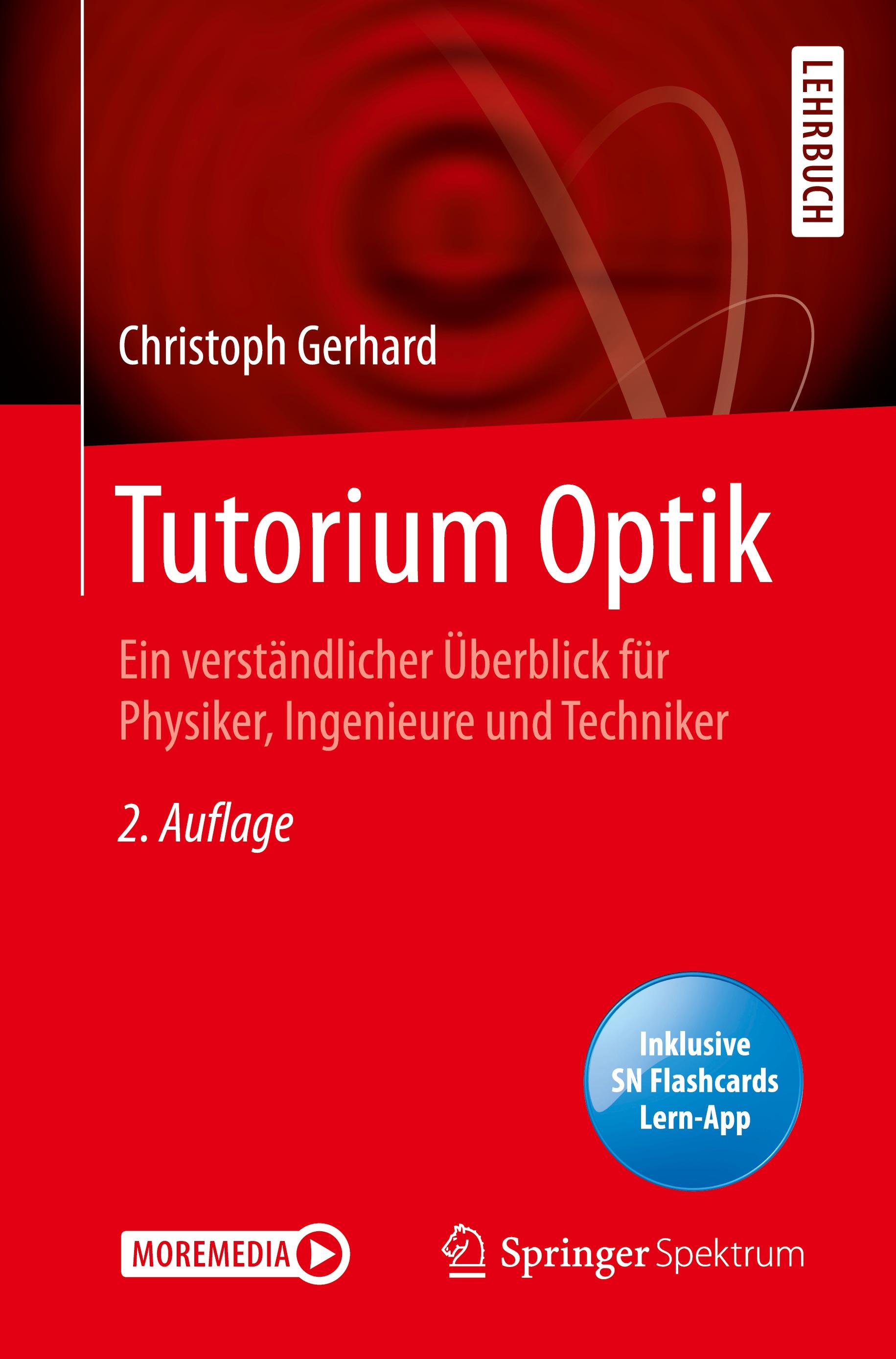 Vorderes Coverbild Tutorium Optik