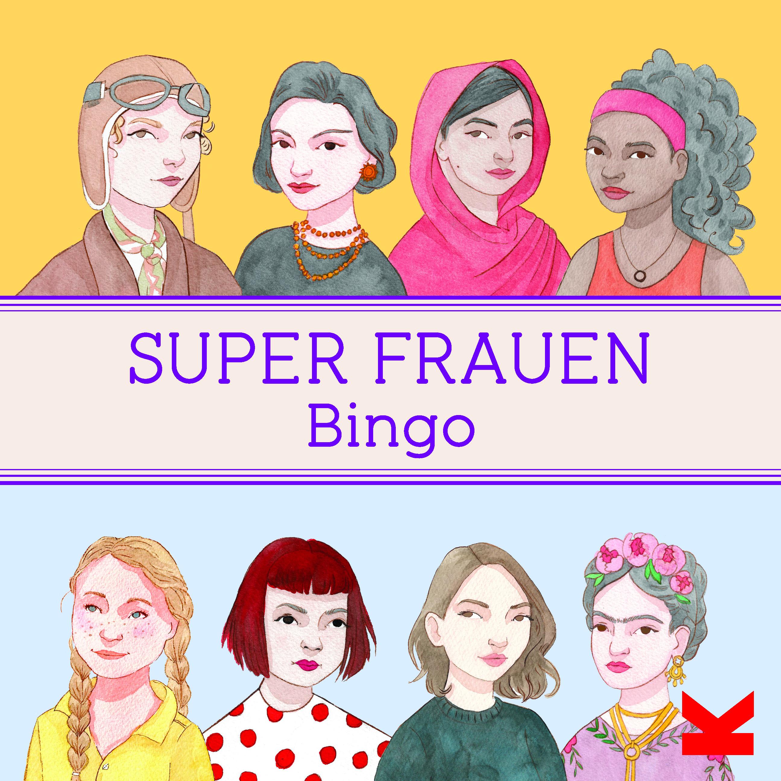 Vorderes Coverbild Super-Frauen-Bingo