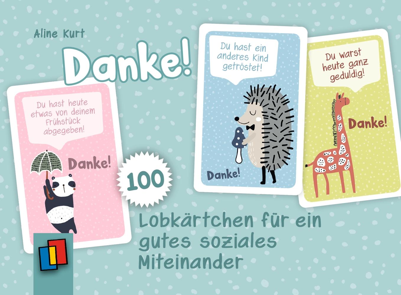 Vorderes Coverbild DANKE! 100 Lobkärtchen für ein gutes soziales Miteinander