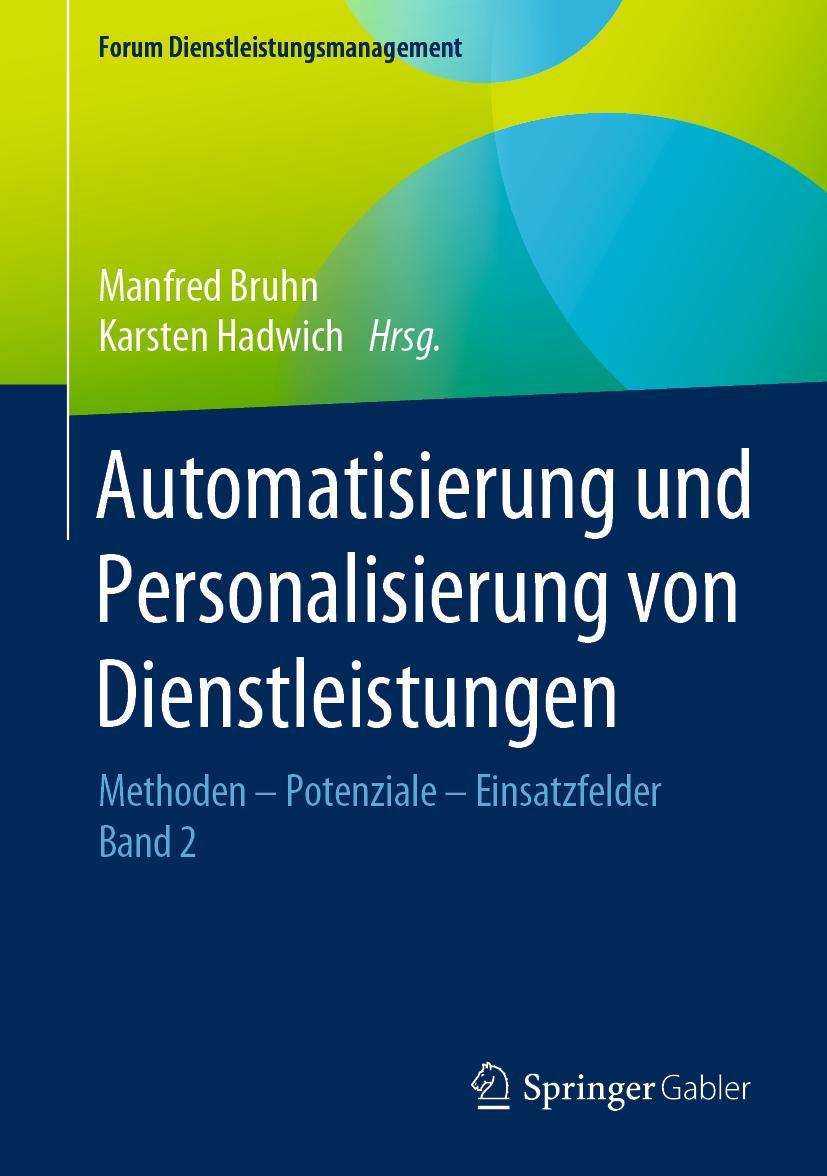 Vorderes Coverbild Automatisierung und Personalisierung von Dienstleistungen